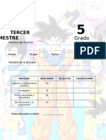 Examen Editable 5to