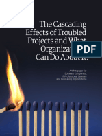 Cascading Effectsof Troubled Projects