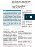 Enhanced Security Model For Information and Online Transaction Processing System Using Mandatory Access Control MAC Mechanism