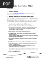 Student Guide For Full MCQ On Assessment Info Tool v4