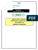 Agricultural Sciences P2 Grade 12 September 2024 MEMO AMMENDED