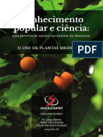 Livro Conhecimento Popular Ciencia 2018