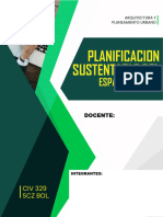 Planificación Sustentable Del Espacio Urbano