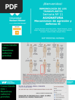 Semana 11 Defensa Inmunologia Del Trasplante