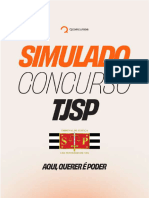 Vunesp 2024 TJ SP Escrevente Tecnico Judiciario 1 Simulado Gabarito