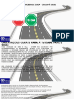 Treinamento Atividade Pare e Siga Araguaia