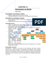 GeographyNotes16EarthMovements, Mountains, PlateausandEarthquakeandTsunami 12649 211463