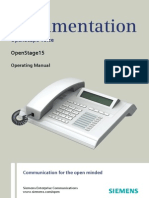 User Manual OpenStage 15 SIP