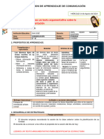 Leemos Un Texto Argumentativo Sobre La Alimentación