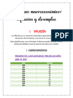 Inflacion y Desempleo