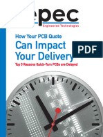 How Your PCB Quote Impact Your Delivery