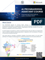 AI CTS Course Brochure