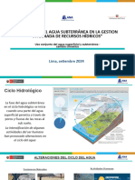 Insercion de Las Aguas Subterraneas en La Girh-Ana