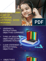 Assessment of Learning 1