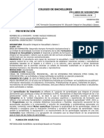 Syllabus Formacion Socioemocional Educacion Integral en Sexualidad y Genero