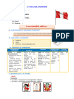 D1 A3 SESION TUT. Los Símbolos Patrios.