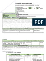 Experiencia de Aprendizaje de Tutoria