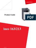 Product Guide Ineo 163 - 213