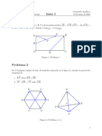 Lista de Geometria Analitica