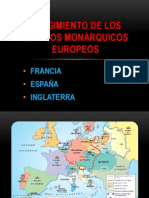 Surgimiento de Los Estados Monárquicos Europeos