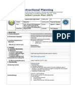 Instructional Planning: Detailed Lesson Plan (DLP)