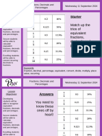 FDP and Recurring Decimals PixiPPt