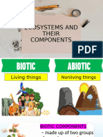 Ecosystems and Their Components