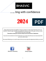 Starting With Confidence Chem Into A1 2024