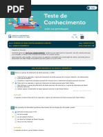 Teste de Conhecimento - Direito Cibernético