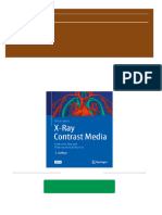 X Ray Contrast Media OVERVIEW USE AND PHARMACEUTICAL ASPECTS Ulrich Speck All Chapter Instant Download