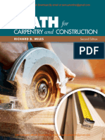 Ebook (EPUB) Math For Carpentry and Construction 2e Richard B. Miles