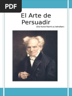 Schopenhauer - El Arte de Persuadir