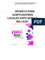 Auspiciadores Locales Expo Moda y Belleza 2024