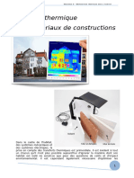 Inertie Thermique Des Materiaux Avec Modele Numerique