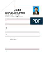 CV Sohail Ahmed