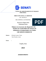 Mejora en El Proceso de Diagnóstico de Bombas de Combustible Del Sistema Efi Utilizando Un Temporizador