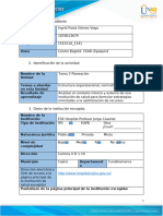 Tarea 2-PlaneacionAnexo 1 - Análisis Interno y Externo