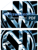 Volkswgen AG Financial Analysis