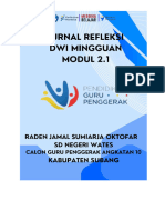 JURNAL REFLEKSI DWI MINGGUAN MODUL 2.1 Jamal (2) - Compressed