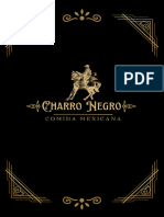 Menú Charro Negro