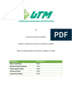 Tipos de Establecimientos de AyB