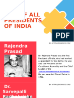 List of All Presidents of India