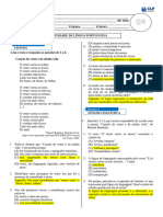 1 Atividade LP - 9º Ano - 11 A 15.3