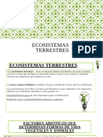 Ecosistemas Terrestres I