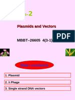 Plasmids and Vectors 