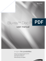 Blu-Ray Disc Player: User Manual