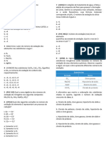 Lista de Exercício - Determinação de NOX