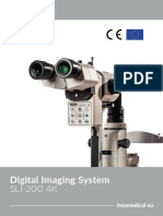 Frey SLI-200 Slit Lamp Datasheet