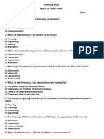 12th Business MCQ