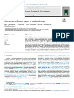 Multi-Angular Reflectance Spectra of Small Single Trees